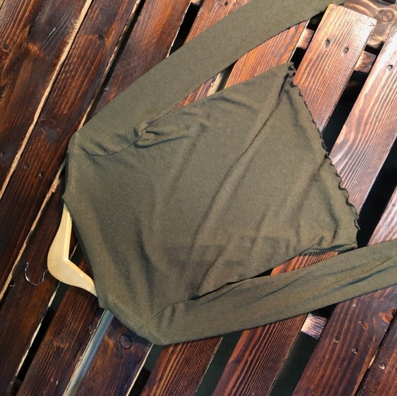 Zara Military Green shirt - Picture 4 of 4
